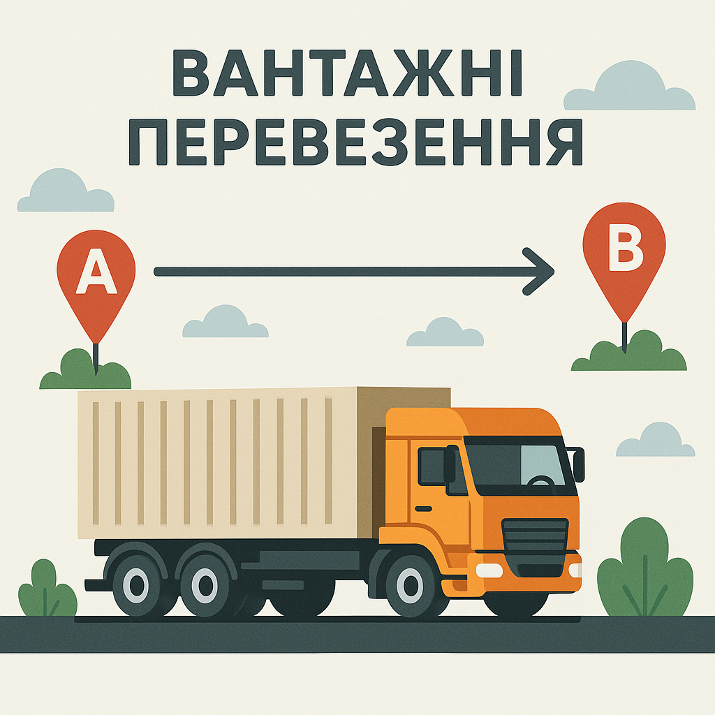 🧩 Вантажні перевезення