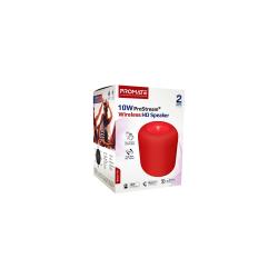 Акустична система Promate Boom-10 Red