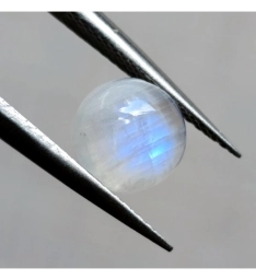 Натуральний місячний камінь (Адуляр) 8.2мм круг кабошон