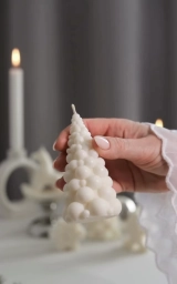 Новорічні свічки з соєвого воску 🎄