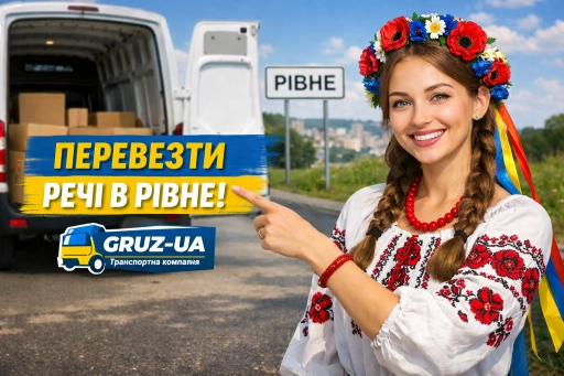 Перевезти речі в Рівне